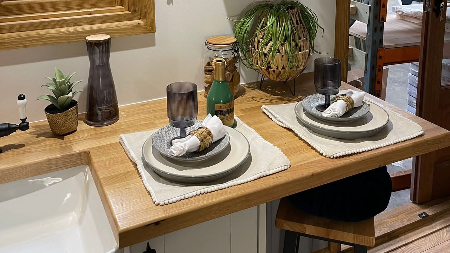 Shetland shepherds hut Work Top